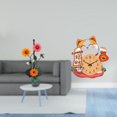thumbnail image 2 of Soporte Para Toallas De Papel Con Forma De Gato Y Reloj De Pared. Soporte Vertical Antideslizante Para Pañuelos. Reloj Colgante Silencioso Para El Hogar, La Oficina, El Dormitorio, La Cocina Y, 2 of 8
