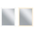 thumbnail image 1 of CWI Lighting Abigail Miroir Rectangulaire à DEL Blanc Mat de 32 Po, 1 of 7