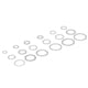 thumbnail image 5 of 540Pcs Sealing Washer Kit Corrosion Resistant O Ring Aluminum Alloy Washer Set for Automobiles, 5 of 5