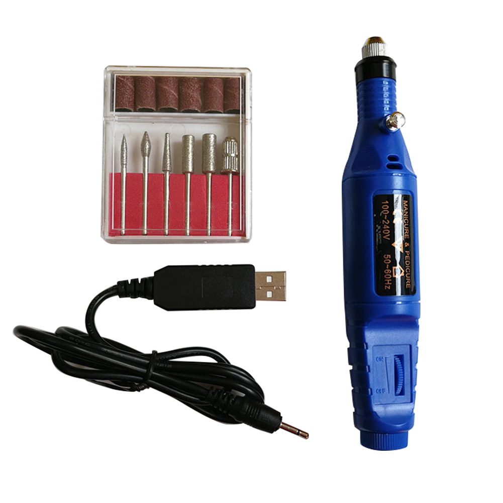 Opolski Electric USB Engraver Pen Nail Power Drill Machine Kit Tools
