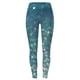 thumbnail image 4 of MKLEKYY Pantalones de yoga ajustados con estampado brillante y largo Mardi para mujer, 4 of 4