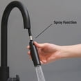 thumbnail image 4 of Westbrass Robinet de Distributeur d'Eau Chaude 4 en 1 avec Réservoir Instantané, Noir, 4 of 6