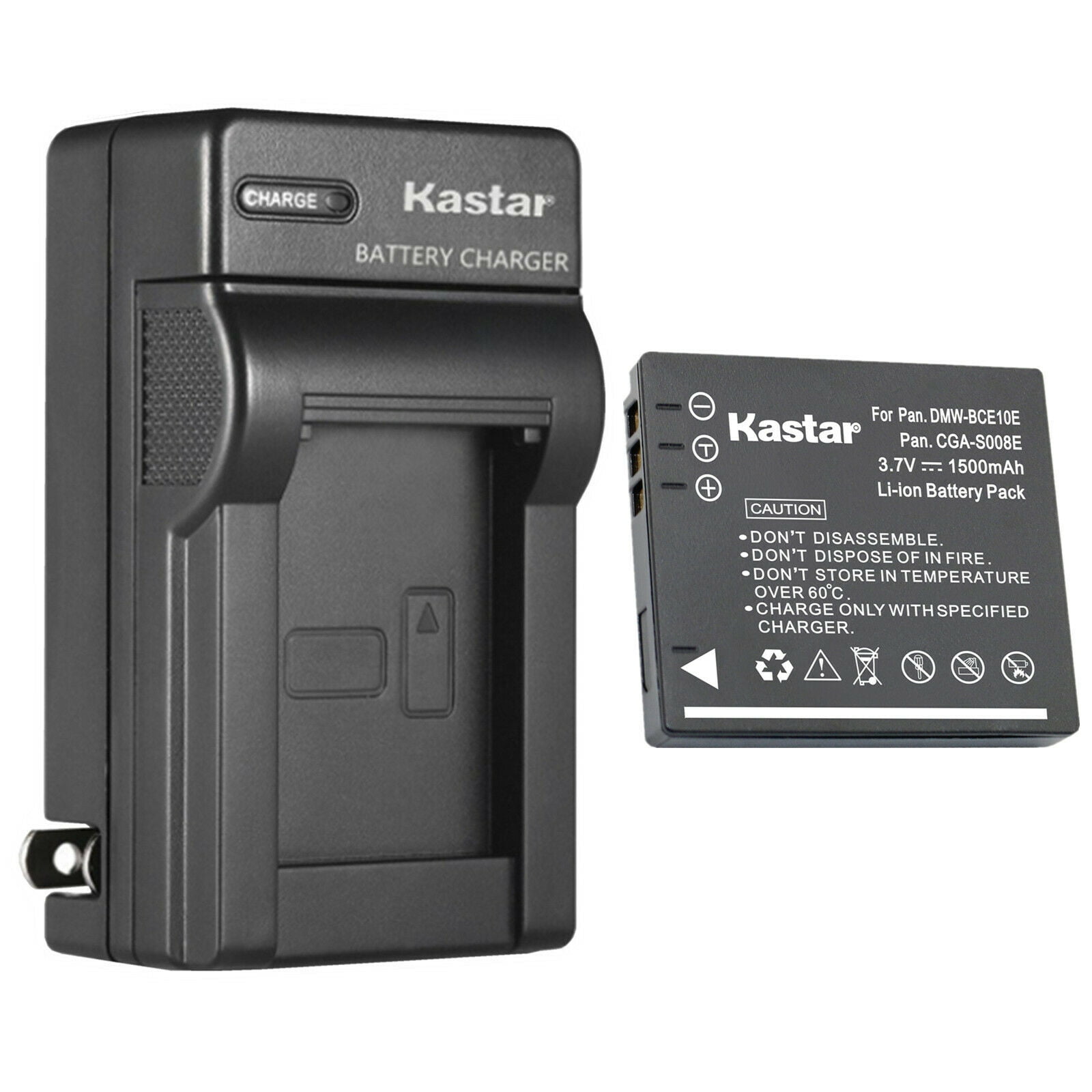 Kastar 1-Pack Battery and AC Wall Charger Replacement for Ricoh DB-70 Battery Ricoh BJ-7 Charger RICOH CX1 CX2 Caplio R6 Caplio R7 Caplio R8 Caplio R10 Cameras