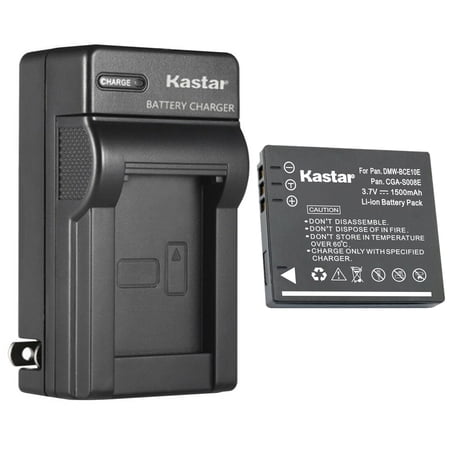 Kastar 1-Pack Battery and AC Wall Charger Replacement for Panasonic Lumix DMC-FX35 DMC-FX35A DMC-FX35EG-A DMC-FX35EG-K DMC-FX35EG-N DMC-FX35EG-S DMC-FX35EG-W DMC-FX35K DMC-FX35S