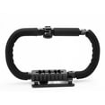 thumbnail image 1 of Video Action Stabilizing Handle Grip, ABS Body Handheld Camera Stabilization Frame Portable Black  for Photography, 1 of 8