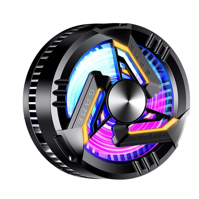 GT28 Magnetic Phone Game Cooler Portable Phone Semiconductor Radiator Fast Cooling Phone Cooler Mobile Gaming Video Streaming Phone Fan