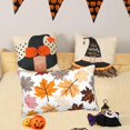 thumbnail image 5 of Fall Lumbar Pillow Cover Inches Colorful Autumn Maple Leaves Throw Lumbar Pillow Cover Seasonal Fall Holiday Cushion Case Decoration for Beding Room Sofa Couch, 5 of 6
