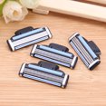 thumbnail image 3 of 8-48Pcs Stainless Steel Blade Sharp 3 Layer Safety Razor compatible with Gillette Mach 3 Manual Razor Blades Replacement Refills Blades E-Shaver head, 3 of 16