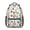 Baseballs and Shirts, variant on Baseballs and Shirts White Pattern Backpack for School, Cute School Bag with Adjustable Shoulder Straps and Padded Back, 15.3"x11"x6.7"