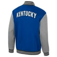 thumbnail image 3 of Men's Colosseum Royal Kentucky Wildcats Ambi-Turner Full-Zip Varsity Jacket, 3 of 3