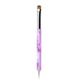 thumbnail image 2 of Kokovifyves French Manicure Brush -Two Way Nail Art Brush with Dotting Manicure Tool for Manicure Cuticle Clean Up Nail Art Design , Nail Dotting Pen, 2 of 2