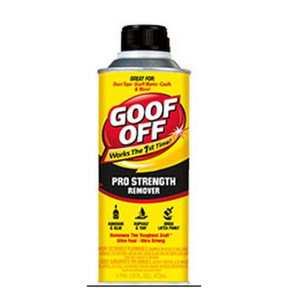 WM Barr & Adhesive Remover FG653 GOOF OFF; 16 Ounce Can; Single