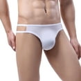 thumbnail image 2 of AnuirheiH Men's Lingerie Sexy Underwear Thong Underpants Soft Briefs Panties, 2 of 5