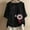 Style2-Black linen shirts for women, variant on Mceream Women Funny 4th of July Outfits Shirts Cotton Linen Button Down Crew Neck Short Sleeve Patriotic T Shirt Summer Graphic Loose Tees Tops Trendy Clothing White XXL
