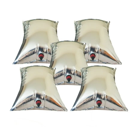 

Pudcoco Wine Purse Refill Bags Reusable Wine Bladder Storage Pouch with Spout