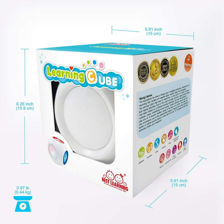 BEST LEARNING Baby Learning Toys Cube for 6 12 Months Early Development with Interactive Sounds