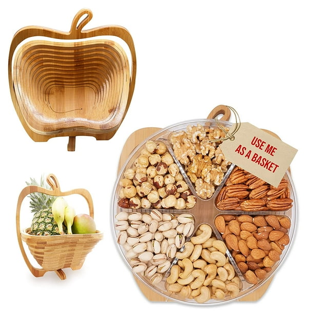 Nuts and Dried Fruit Food Gift Baskets Turns into Basket Healthy Fresh