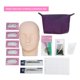thumbnail image 3 of Kit de entrenamiento de pestañas kit de iniciación de pestañas de 12 piezas juego de práctica de extensión de pestañas para práctica de maquillaje injerto de pestañas, 3 of 8