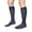Navy, variant on Mens Silk Work Socks 2 Pack, Breathable Ultra Thin Nylon Dress Socks Over the Calf for Causal Business, Black