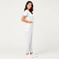 thumbnail image 4 of AzureSilk Women's Scrub Set with V-Neck and Pockets Quick-Dry Color Short Sleeve Top and Pants for Uniform Work Workout Sets For Women, 4 of 7