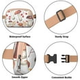 thumbnail image 5 of Crossbody Belt Bag Mushroom Fashion Belt Bag Small Cross Body Bags for Women Casual Waist Packs with Adjustable Strap Waterproof Belt Bag for Workout Running Travelling, 5 of 7