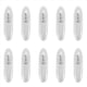 thumbnail image 4 of 10X Pluma EstilográFica de Punta de 0,5 mm con Cuentagotas Plumas Transparentes de Alta Capacidad Suministros Escolares de Oficina para Estudiantes Escritura Regalos PapeleríA Gris, 4 of 5
