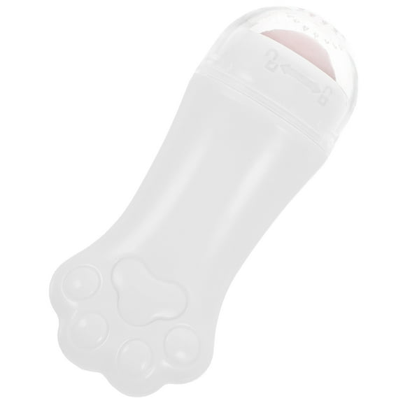 Soimiss Facial Massage Tool Face Roller Rose Quartz Compact Design 1Set