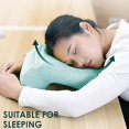thumbnail image 2 of Ansiktsnedkudde | Bekväm Mjuk Sovkudde med Armhåla, Donut Ansiktskudde Massage Huvudvagga Ansiktsnedåt Skrivbord Nackstöd Kudde för Tupplurar, 2 of 5