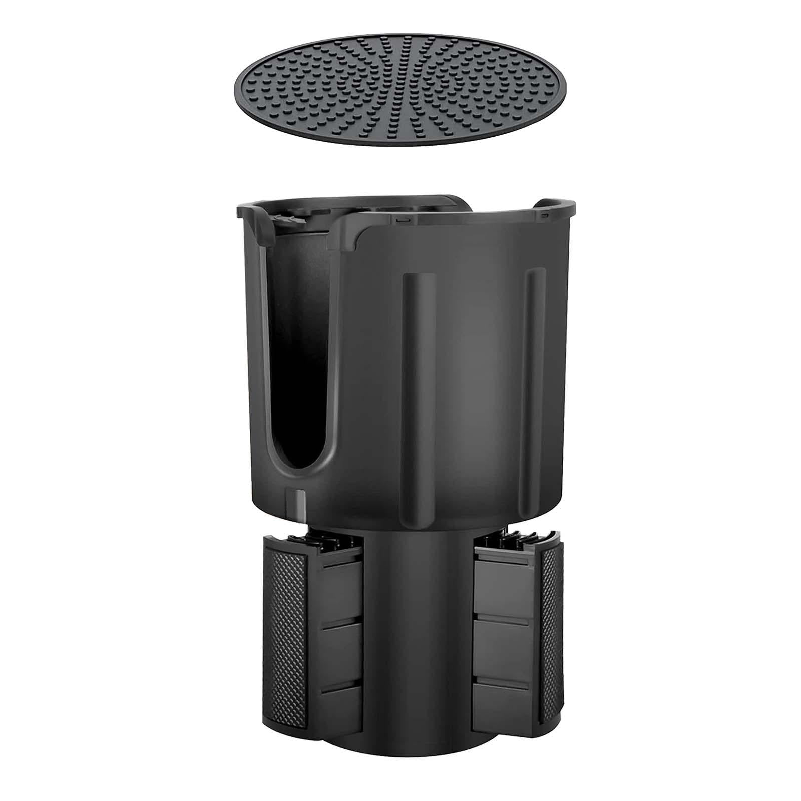 Adaptateur Extensible pour Porte-gobelet de Voiture avec Base réglable et Dessous de Verre pour la Plupart des Porte-gobelets de Voiture