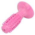 thumbnail image 2 of Palo de cepillo de dientes para perros, cepillo de dientes de limpieza bucal para mascotas, juguete masticable de goma para perros para cuidado dental y entrenamiento de dientes, color rosa, 2 of 12