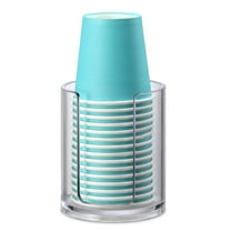 ShadeMart 1Pcs Bathroom Paper Cup Dispenser - Compact Disposable Cup Holder for Vanity Countertop