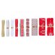 thumbnail image 1 of GOOHOCHY 9 rollos de cintas decorativas navideñas para envolver regalos (colores surtidos), 1 of 7