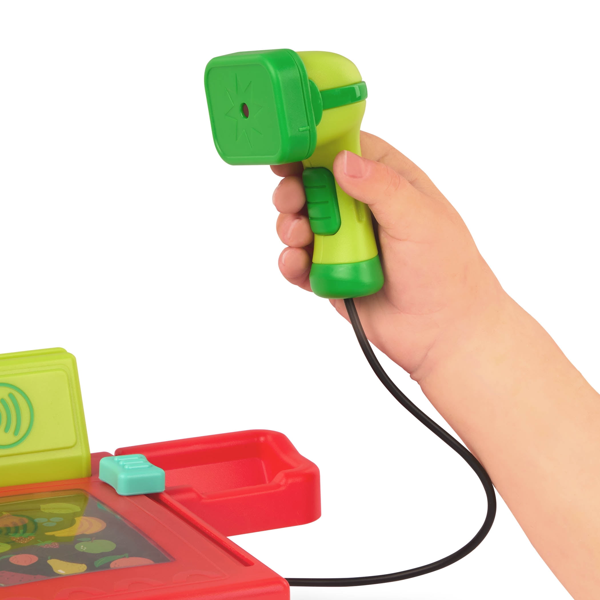 Battat Ring It Up Register Cashier Plastic Set with 35pcs Calculator, Toddler and Preschool Toys