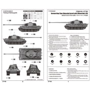 German King Tiger Hensch W/105mmkwk