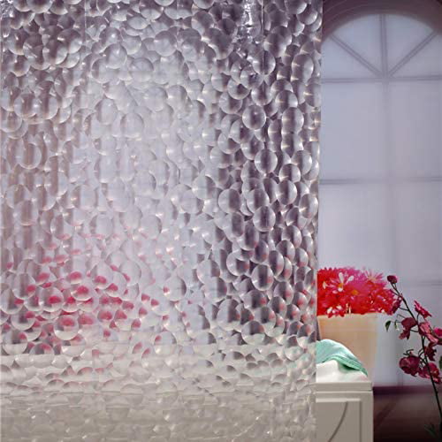 Adwaita Clear Eva Shower Curtain 72 X, Wimaha 15 Gauge Eva Shower Curtain Liner