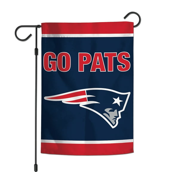 WinCraft New England Patriots 2-Sided 12'' x 18'' Garden Flag