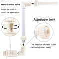 thumbnail image 2 of Waterfall Pool Fountain Spray- Adjustable Fun Sprinklers Pool Fountain Pond Fountains Decor for 1.5" Above & In Ground Return Jets, 2 of 7