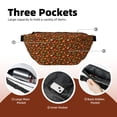 thumbnail image 2 of Sigee Autumn Leaves for Multi-functional Belt Bag for Men and Women With Adjustable Strap For Travel Running Hiking, 2 of 8