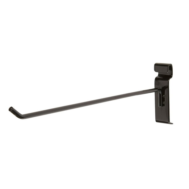 12 inch Black Peg Hook for Wire Grid Pack of 50