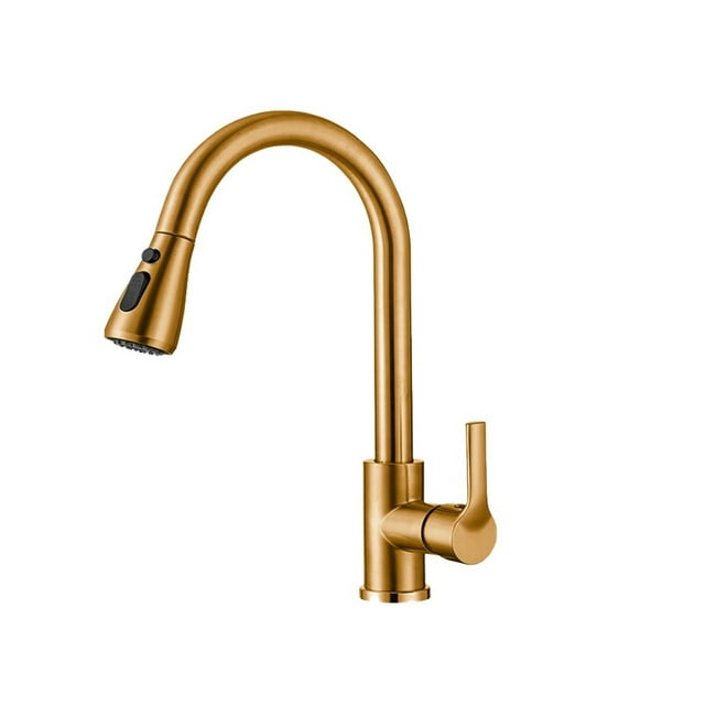 Kitchen Faucet Black Kitchen Tap Pull Out Kitchen Sink Mixer Tap Brushed Nickle Stream Sprayer Head Chrome Kitchen Water Tap ,bar Laundry RV Farmhouse