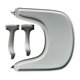 thumbnail image 4 of Trona Grippy Mantel individual para silla alta, mantel suave para bebés, utensilios para comer, bandeja para trona de bebé, bandeja para niños, niñas, Gris, 4 of 9
