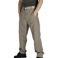 thumbnail image 1 of JIUKE Plus Size Pants for Men Casual High Waisted Work Office Pants Solid Color Straight Leg Lounge Trousers, 1 of 8