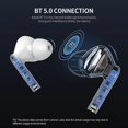 thumbnail image 3 of Lenovo XT90 Wireless BT Headphone In-ear Sports Earbuds Waterproof Sweatproof Low Latency Headphone with Touch Control Black, 3 of 4