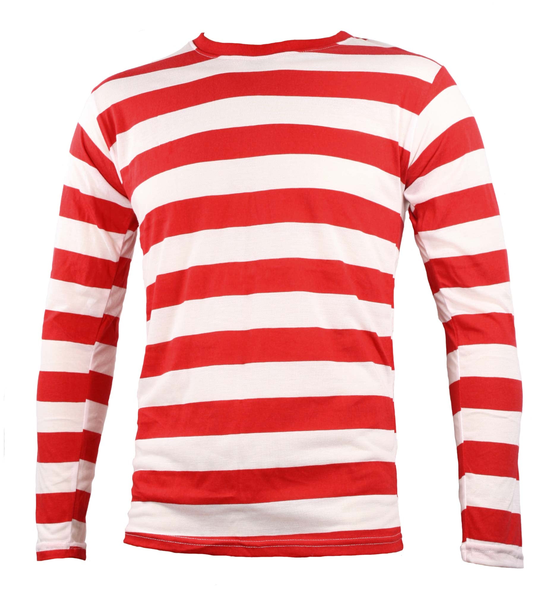 Tragic Mountain - Long Sleeve Red White Striped Shirt Men's XXL ...