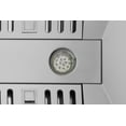 thumbnail image 5 of Hauslane | Chef Series IS-500 30" Island Range Hood | Elegant Canopy Design with Powerful Motor and Quiet Operation | Dual Control, Changeable LED, Delay Shutoff, Baffle Filters | Fits 6" Round Duct, 5 of 6