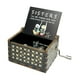 thumbnail image 2 of Caja de música de madera con manivela, regalo único para hermanas, artesanía clásica grabada y tallada, mini caja musical para mejores en, 2 of 9