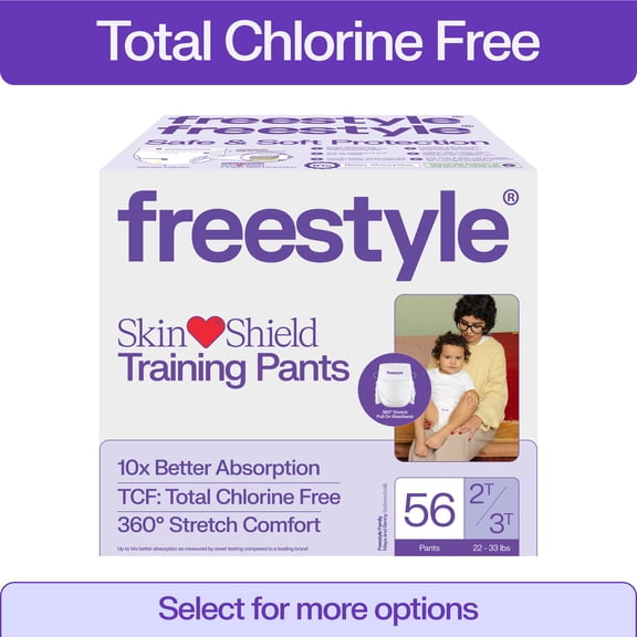 Hyper Absorbent Ultra Soft Training Pants 2T/3T (56 Count)