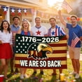 thumbnail image 5 of Win s Way USA 250th Anniversary Flag 1776-2026 American Independence Celebration Banner, 5 of 6