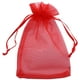 50PCS Thank You Small Organza Bags With Drawstring, 5 X 7 Mesh Wedding Party Favor Tulle Bags For Sachet Candy Soap Makeup Jewelry Present