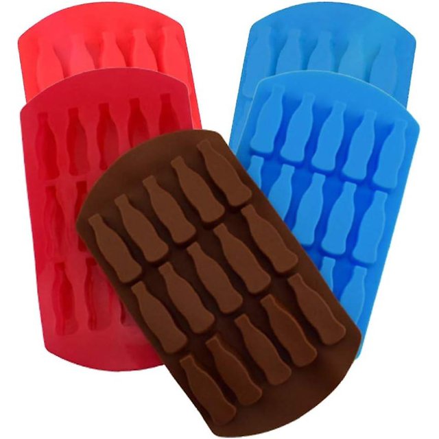 Juego de 10 moldes de silicona reutilizables para paletas de hielo LIUYMXG para niños